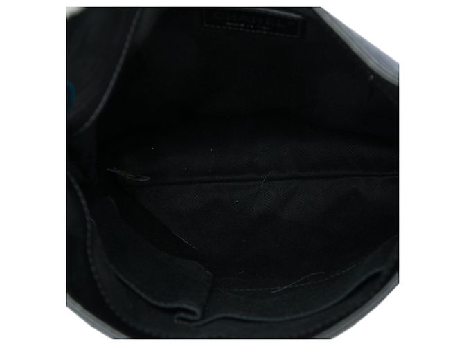 Borsa a tracolla Chanel Black Oser Sans Poser CC in pelle di vitello Nero - vista 4