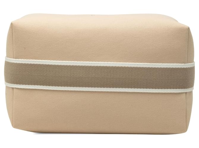 Hermès Beige Large Toile Bride A Brac Case - vista 3