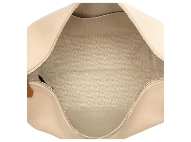 Hermès Beige Large Toile Bride A Brac Case - vista 4