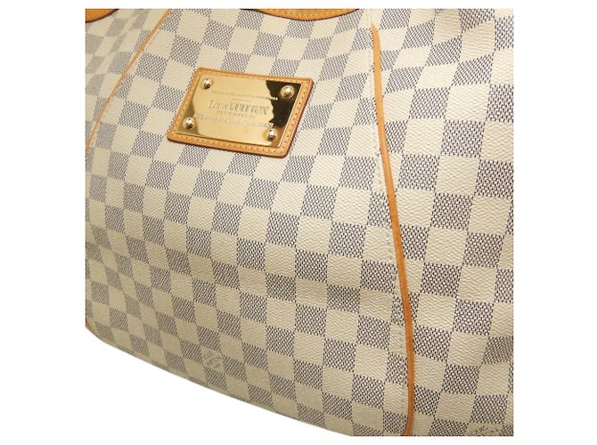 Louis Vuitton White Damier Azur Galliera GM Bianco - vista 12