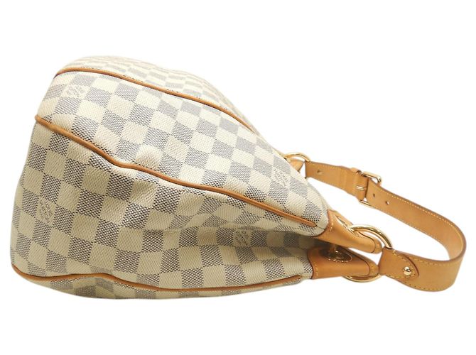 Louis Vuitton White Damier Azur Galliera GM Bianco - vista 2