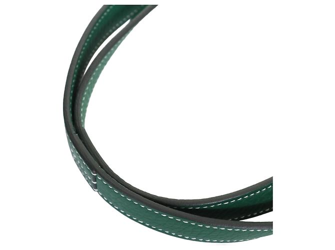 Hermès Green Clemence Cabasellier 31 Verde - vista 10