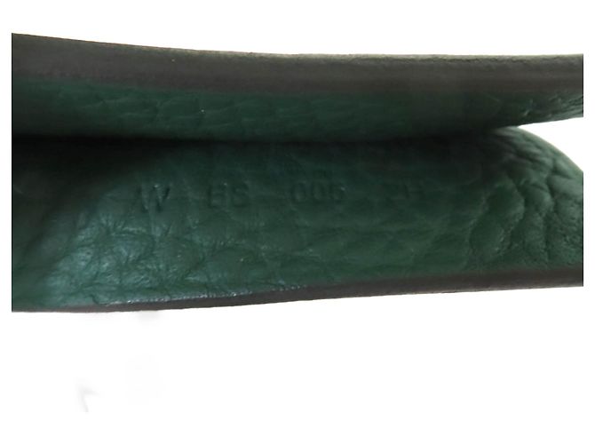 Hermès Green Clemence Cabasellier 31 Verde - vista 7