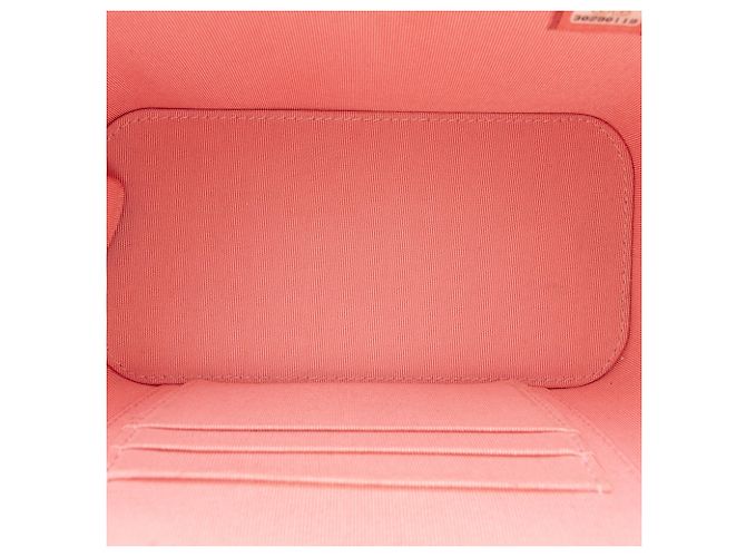 Chanel Trendy CC Vanity Case Small aus gestepptem Lammleder in Rosa mit Kette Pink - Ansicht 4