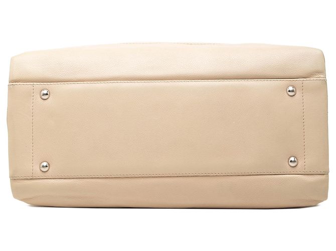 Chanel Brown CC Caviar Soft Shopping Tote Braun Beige - Ansicht 3