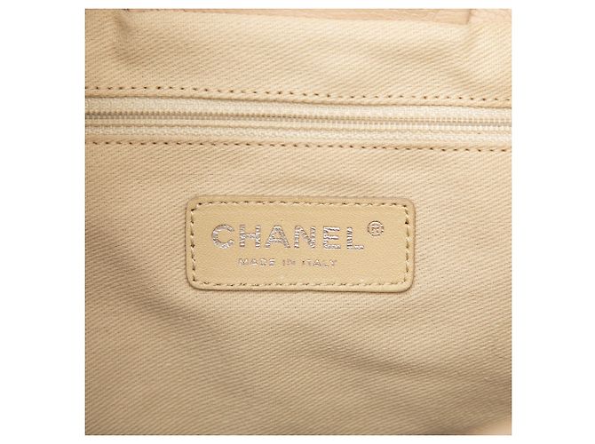Chanel Brown CC Caviar Soft Shopping Tote Braun Beige - Ansicht 5