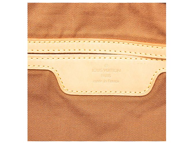 Louis Vuitton Brown Monogram Sac Polochon Marrone - vista 5