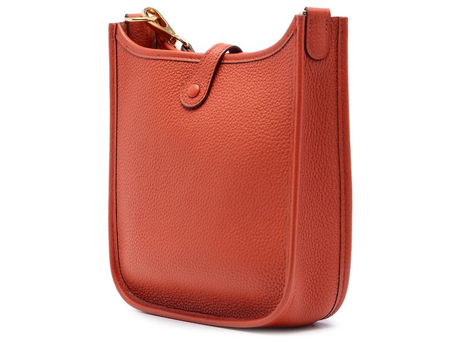 Hermès Orange Clemence Evelyne TPM 16 Arancione - vista 2