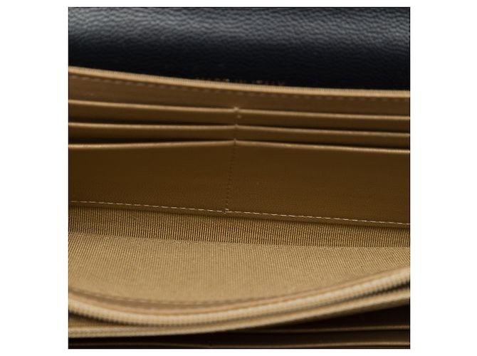 Clutch Chanel Chic Pearls in pelle di capra matelassé nera con catena Nero - vista 4