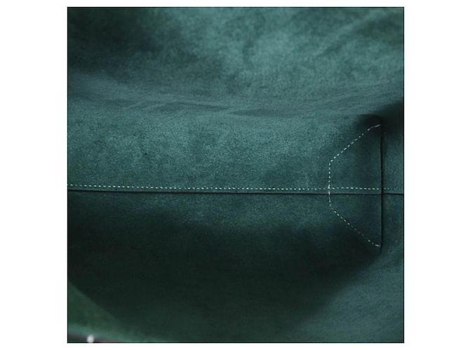 Hermès Green Clemence Cabasellier 31 Grün - Ansicht 4