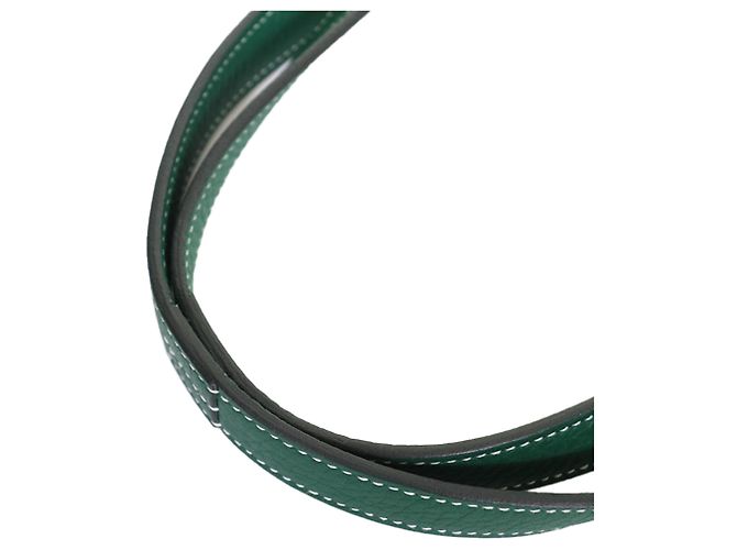 Hermès Green Clemence Cabasellier 31 Grün - Ansicht 8
