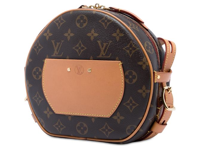 Louis Vuitton Brown Monogram Boite Chapeaux Souple MM Marrone - vista 2