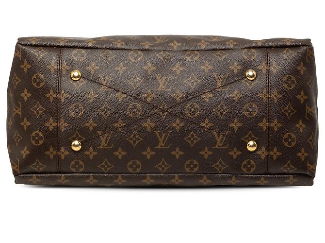 Louis Vuitton Brown Monogram Artsy MM Marrone - vista 3