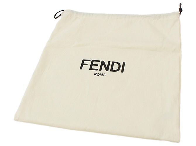 Portadocumenti e pochette con zip Fendi in pelle beige - vista 10