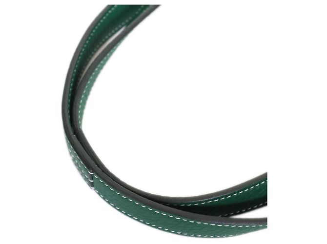 Hermès Green Clemence Cabasellier 31 Verde - vista 10