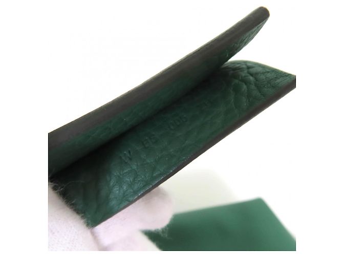 Hermès Green Clemence Cabasellier 31 Verde - vista 9