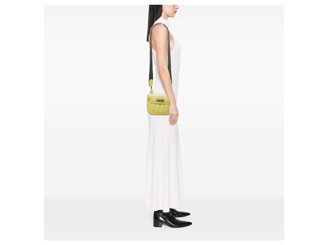 Hermès Yellow Mini Swift Berline Crossbody Giallo - vista 6