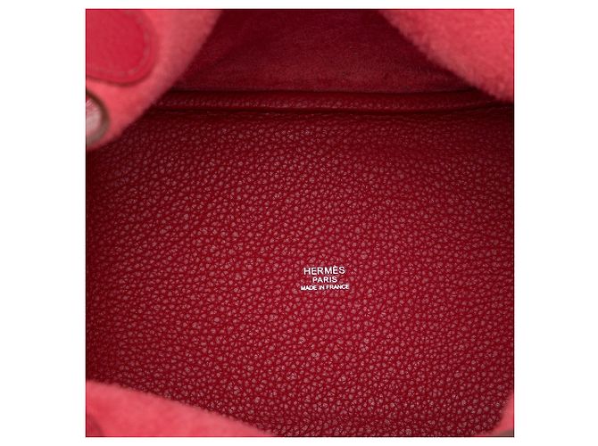 Hermès Red Clemence Picotin Lock 18 Rosso - vista 4