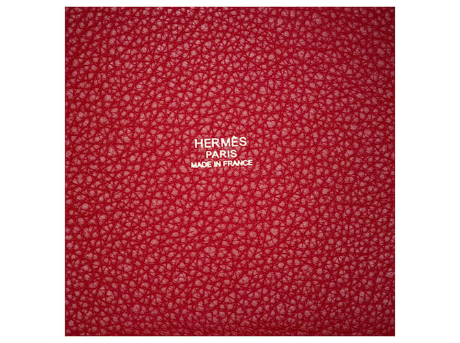 Hermès Red Clemence Picotin Lock 18 Rosso - vista 5