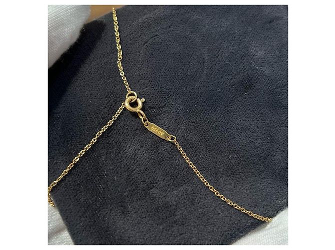 Collana con pendente Tiffany & Co. T Smile D'oro - vista 5