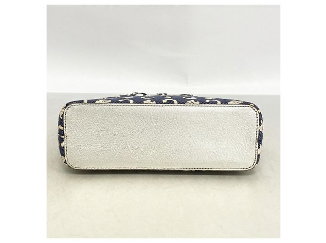 Céline Borsa Celine C Macadam Denim Navy da donna Blu navy - vista 3