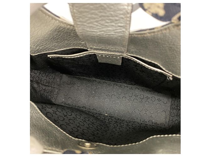Céline Borsa Celine C Macadam Denim Navy da donna Blu navy - vista 4