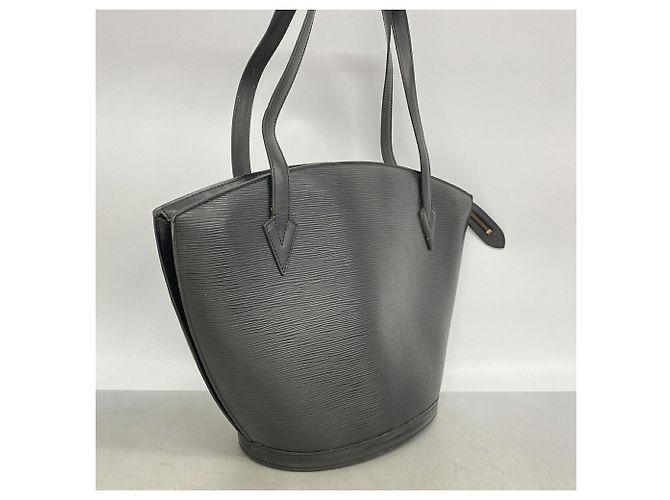 Borsa a tracolla Louis Vuitton Epi Saint Jacques Nero - vista 2