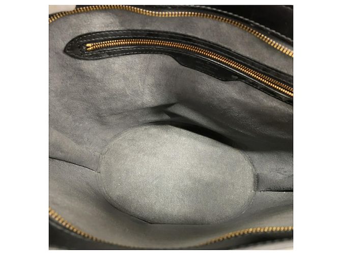 Borsa a tracolla Louis Vuitton Epi Saint Jacques Nero - vista 4