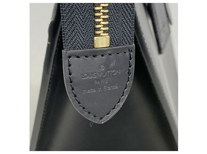 Bolsa de mão Louis Vuitton Epi Riviera Preto - vista 5