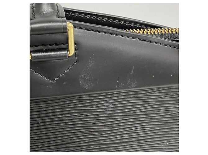 Bolsa de mão Louis Vuitton Epi Riviera Preto - vista 9