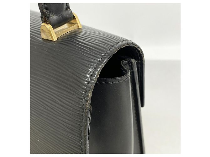 Borsa Louis Vuitton Epi Malzerbes Nero - vista 9