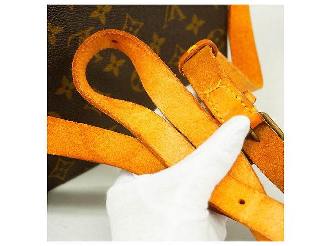 Borsa a tracolla Louis Vuitton Monogram Cartouchiere GM Marrone - vista 8