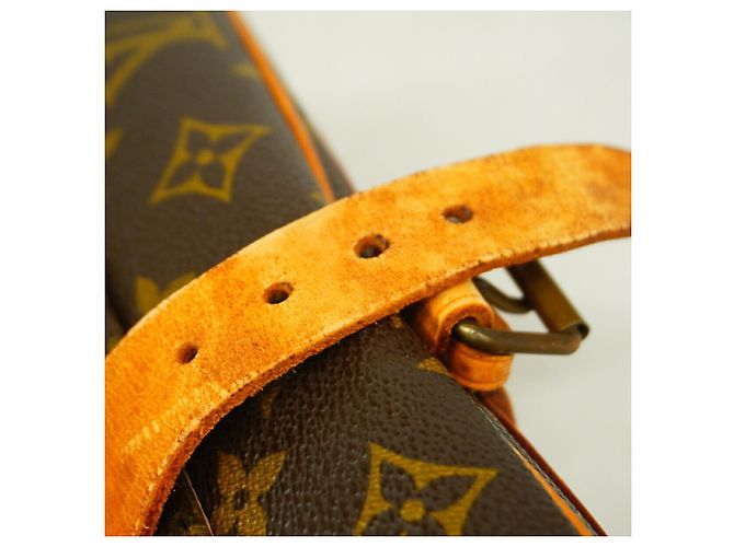 Borsa a tracolla Louis Vuitton Monogram Cartouchiere GM Marrone - vista 9
