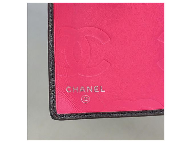 Cartera larga Chanel Cambon de piel de cordero Negro - vista 4