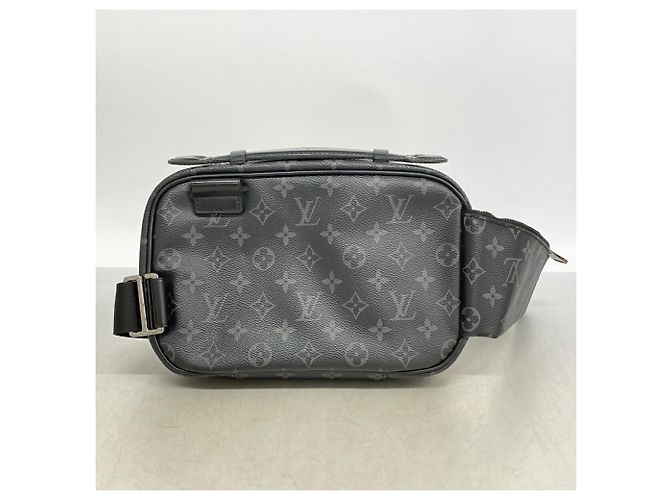 Borsa a tracolla Louis Vuitton Monogram Eclipse Sling Bag M42906 Nero - vista 10