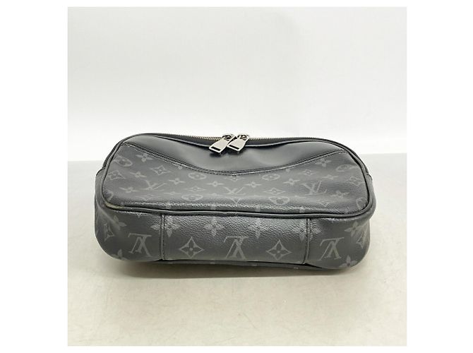 Borsa a tracolla Louis Vuitton Monogram Eclipse Sling Bag M42906 Nero - vista 3