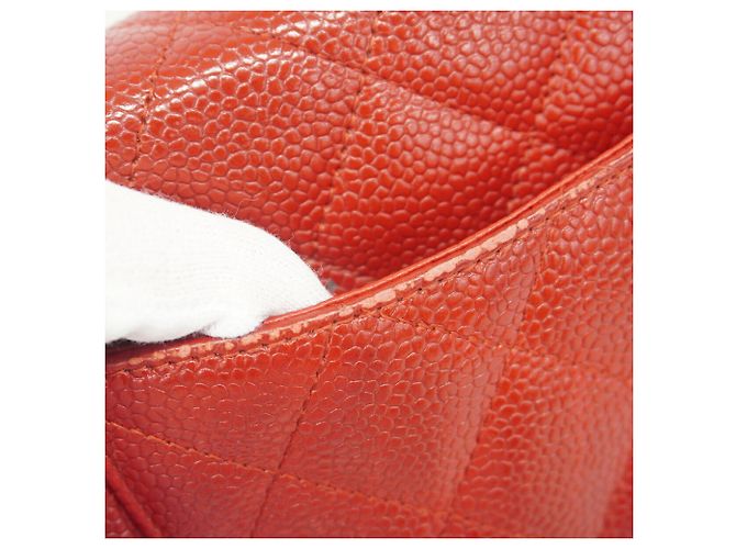 Portafoglio a spalla con catena Chanel Matelassé Rosso - vista 8