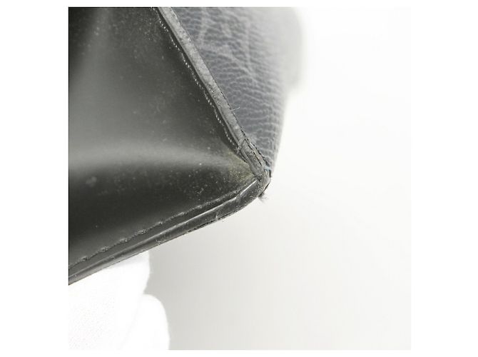Louis Vuitton Monogram Eclipse Pochette Voyage MM Clutch Bag Nero - vista 7