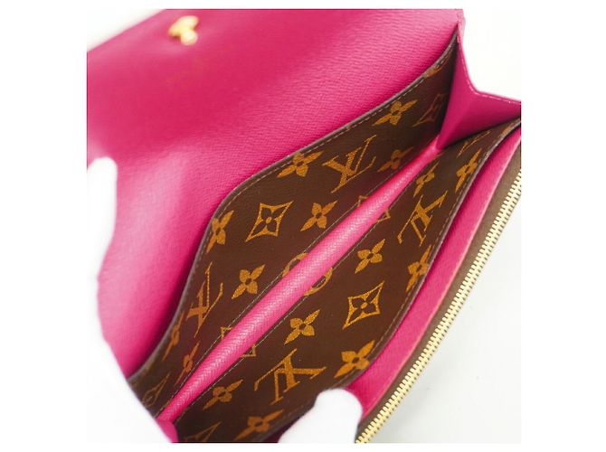 Louis Vuitton Monogram Portefeuille Emilie Long Wallet Rosa - vista 3
