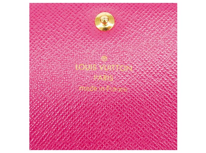 Louis Vuitton Monogram Portefeuille Emilie Long Wallet Rosa - vista 4