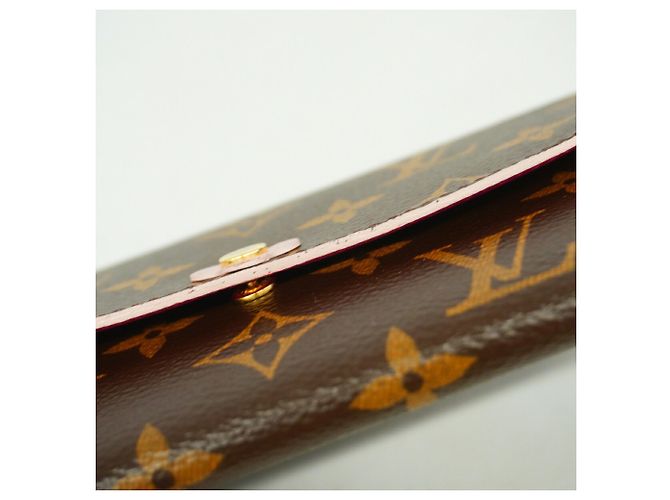 Louis Vuitton Monogram Portefeuille Emilie Long Wallet Rosa - vista 6