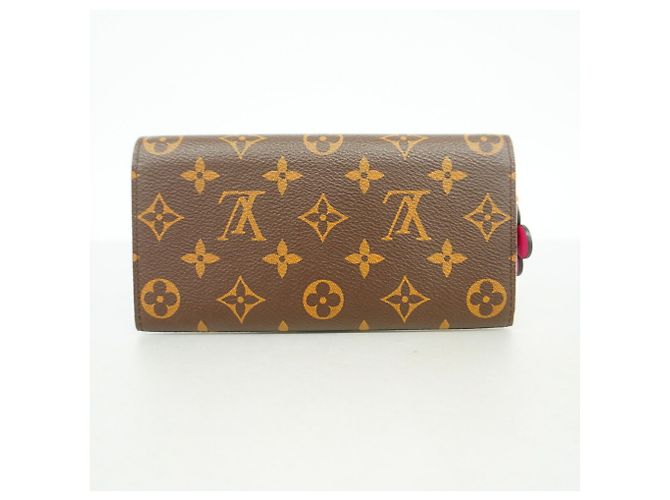Louis Vuitton Monogram Portefeuille Emilie Long Wallet Rosa - vista 8