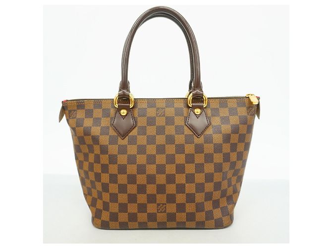 Borsa Louis Vuitton Damier Saleya PM Damier ebene - vista 9