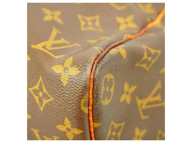 Borsa Louis Vuitton Boston Monogram Keepall 45 Marrone - vista 6