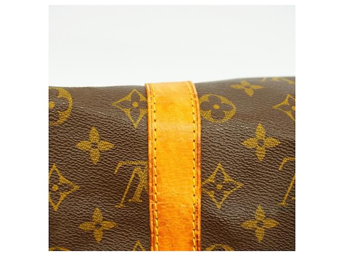 Borsa Louis Vuitton Boston Monogram Keepall 45 Marrone - vista 9