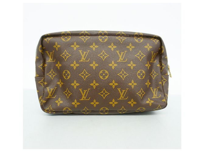 Beauty case Louis Vuitton Monogram Toilette 28 Marrone - vista 7