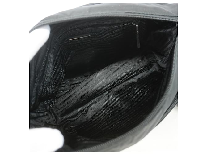 Bolso de hombro Prada de nailon Tessuto Negro - vista 4