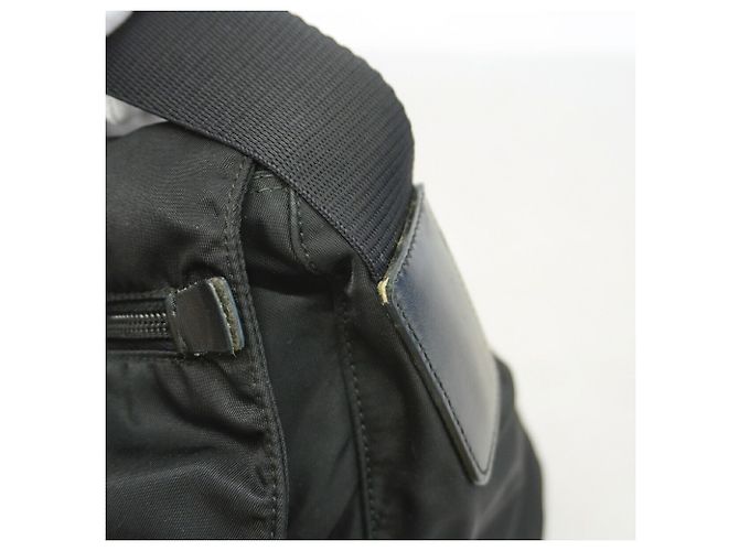 Bolso de hombro Prada de nailon Tessuto Negro - vista 6