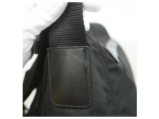Bolso de hombro Prada de nailon Tessuto Negro - vista 8