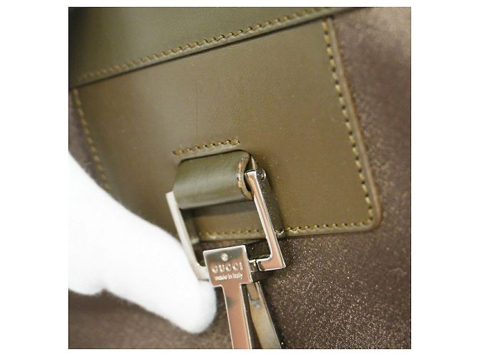 Borsa Gucci Jackie Modello 002 1132 Cachi - vista 11